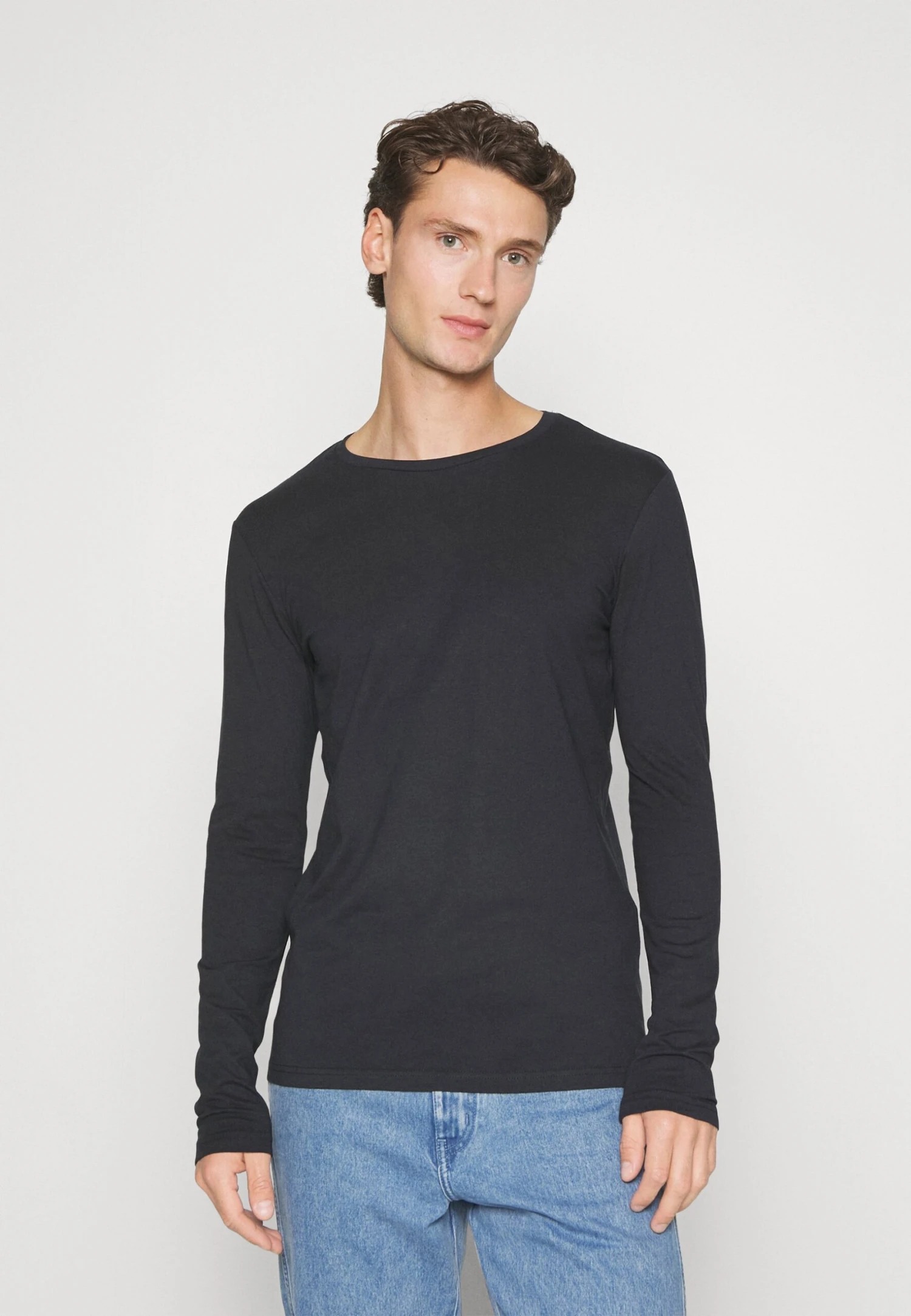 Pier One 2 Pack - Longsleeve - Bordeaux/Dark Blue 4 Pier One 2 Pack - Longsleeve - Bordeaux/Dark Blue - Afbeelding 2