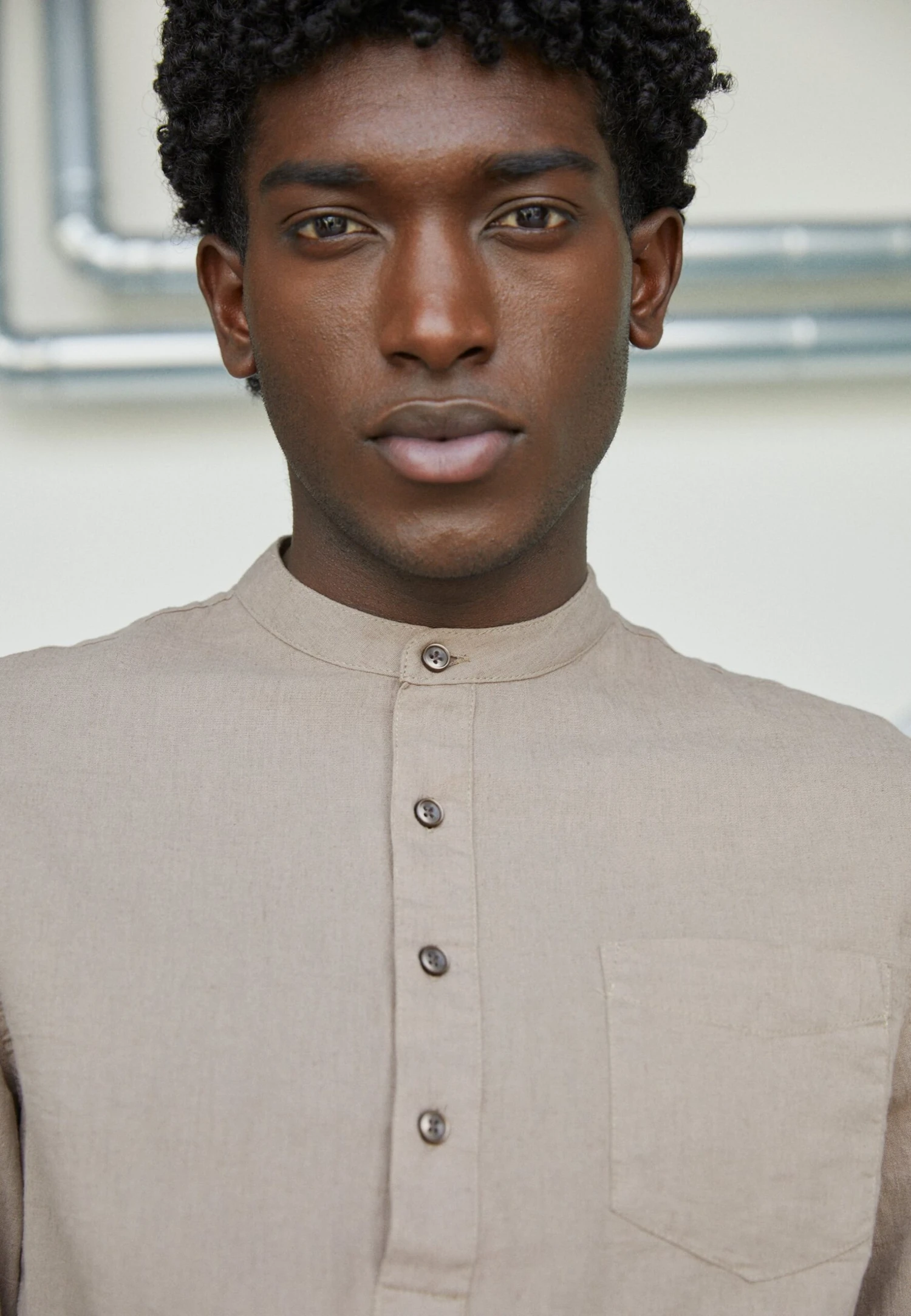 Pier One Overhemd - Taupe 5 Pier One Overhemd - Taupe - Afbeelding 3