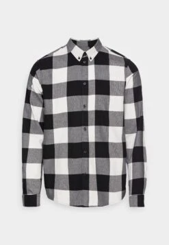 Pier One 2 Pack - Overhemd - Bordeaux/Black/White -Pier One 0b1f40a1c4ce4830806580f7d408cb73