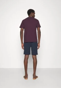 Pier One Pyjama - Dark Blue/Bordeaux -Pier One 19f3d0125f164a408f44d4b9770cce64