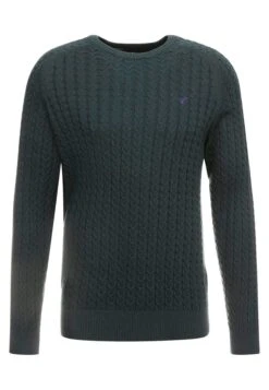 Pier One Trui - Mottled Dark Green -Pier One 1b1146f3a9744ed0b520af185093254f