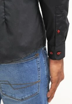 Pier One Overhemd - Black/Red -Pier One 1cc26882c4194d1486a01c69112de5b1