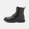 Pier One Leather - Veterboots - Black 1 Pier One Leather - Veterboots - Black -Pier One 1ed3192bc5834cbc9c5b0a71112b7278