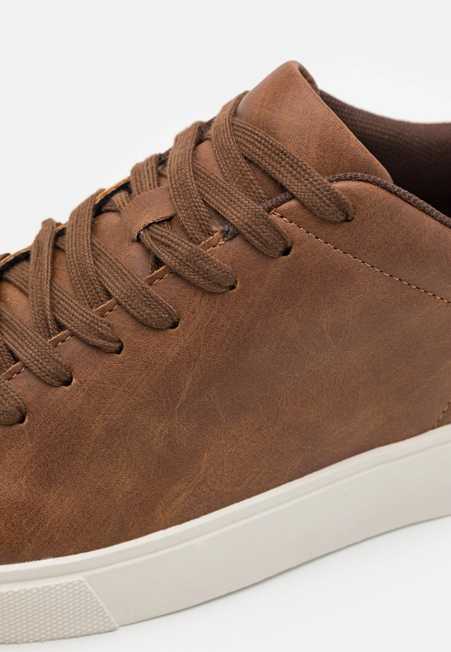 Pier One Unisex - Sneakers Laag - Cognac 8 Pier One Unisex - Sneakers Laag - Cognac - Afbeelding 6