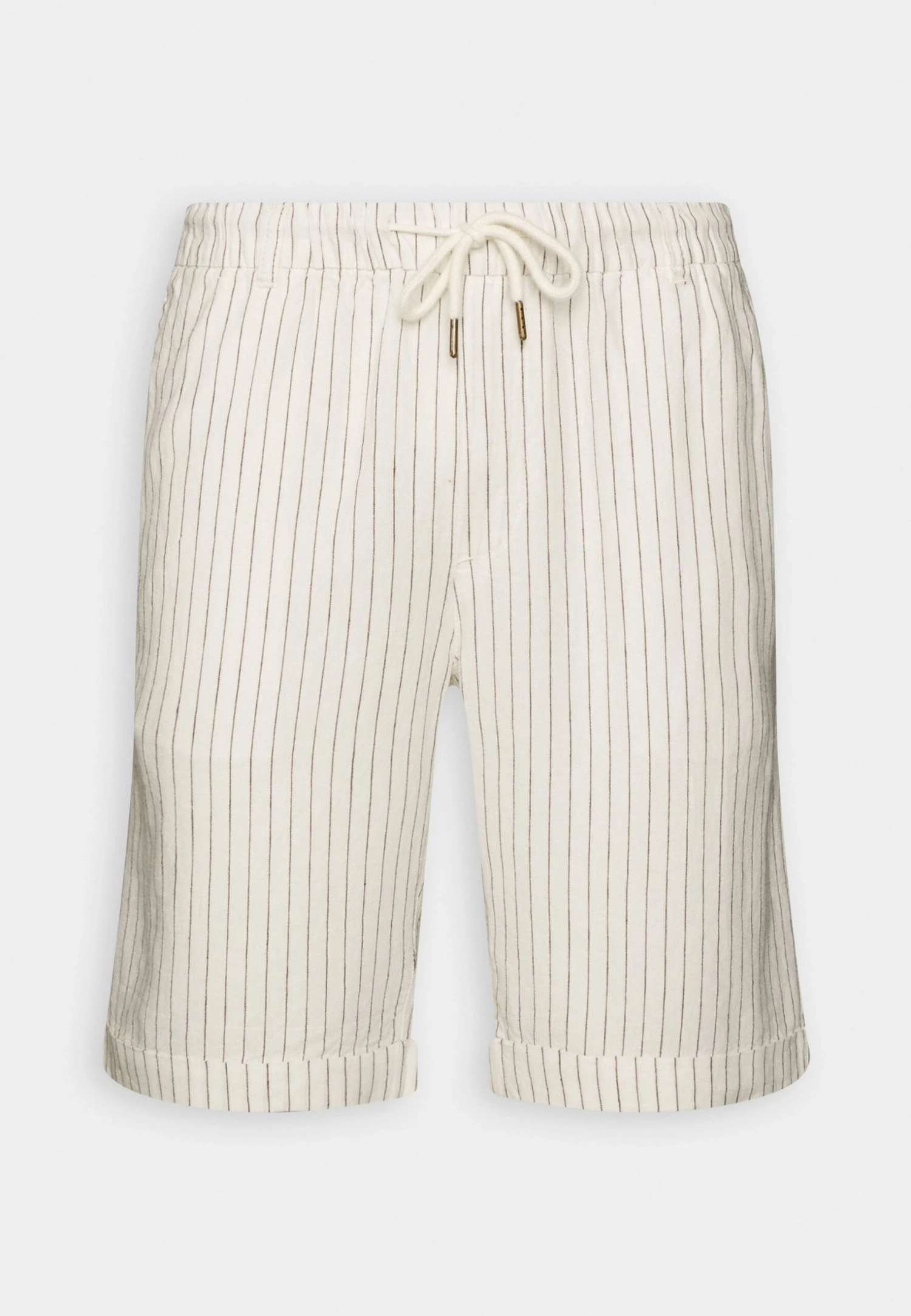 Pier One Linen Blend Drawcord Shorts- Shorts - Off-White 3 Pier One Linen Blend Drawcord Shorts- Shorts - Off-White