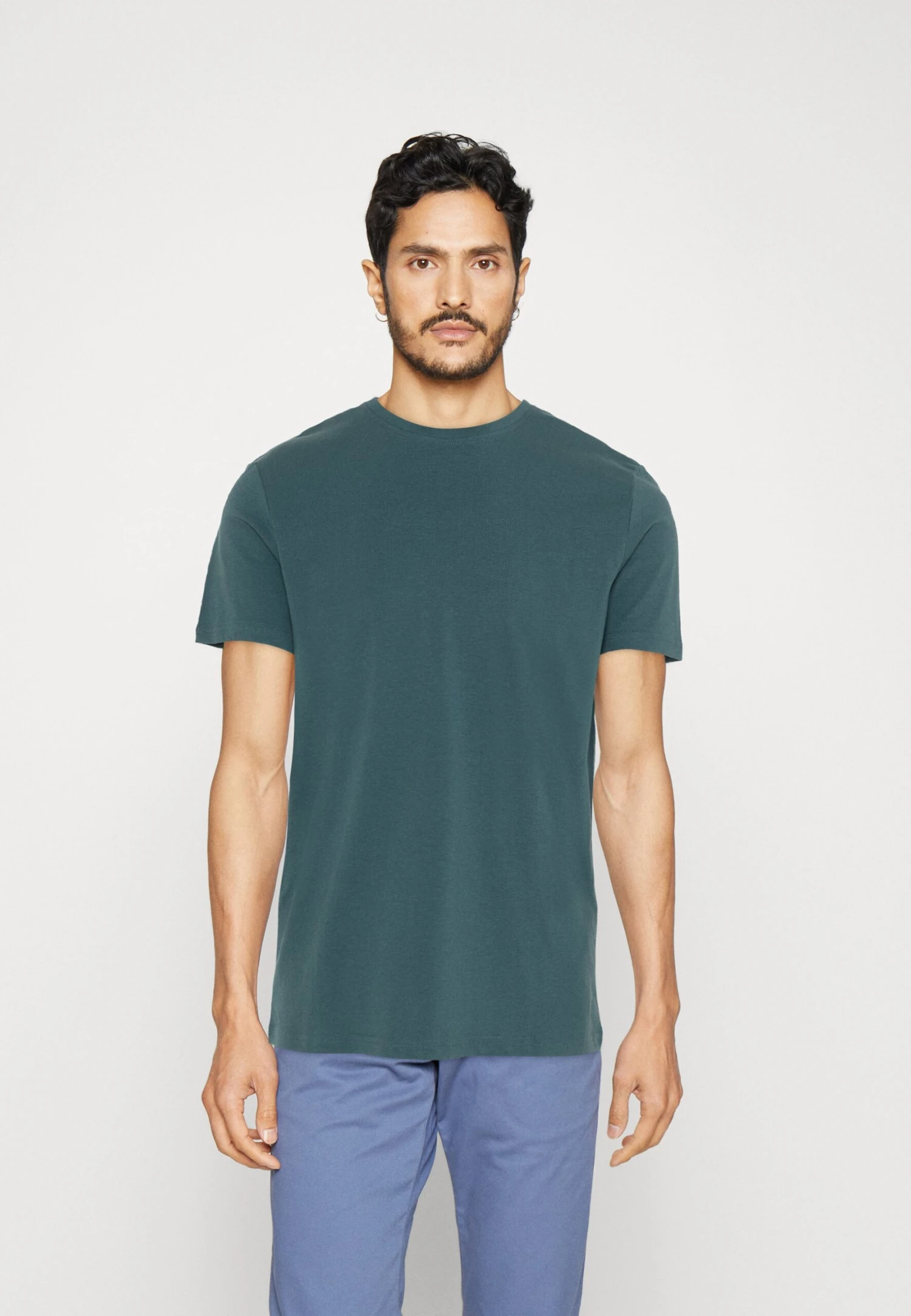 Pier One 5 Pack - T-Shirt Basic - White/Off-White/Lilac 4 Pier One 5 Pack - T-Shirt Basic - White/Off-White/Lilac - Afbeelding 2