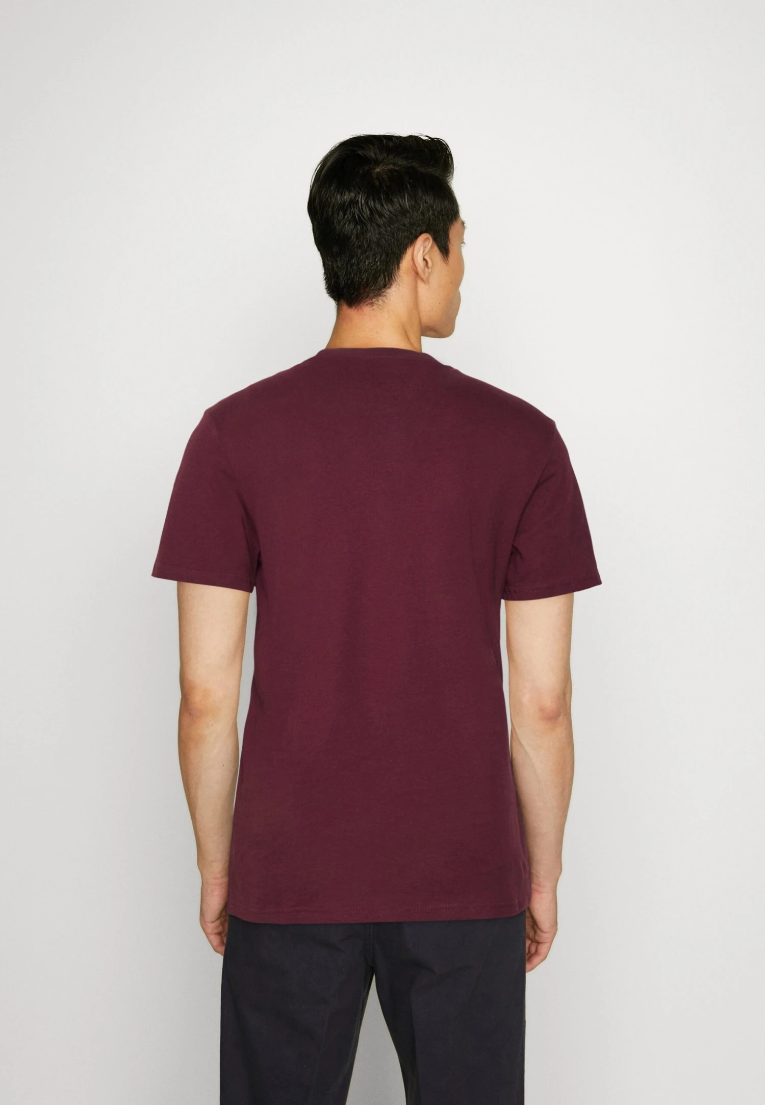 Pier One 5 Pack - T-Shirt Basic - Dark Blue/Pink/Off-White 5 Pier One 5 Pack - T-Shirt Basic - Dark Blue/Pink/Off-White - Afbeelding 3