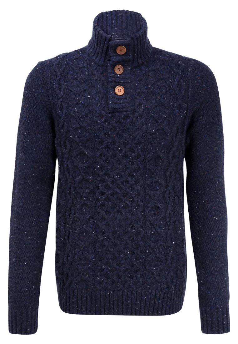 Pier One Trui - Mottled Dark Blue 8 Pier One Trui - Mottled Dark Blue - Afbeelding 6