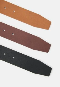 Pier One 3 Pack Unisex - Riem - Black/Brown/Cognac 8 Pier One 3 Pack Unisex - Riem - Black/Brown/Cognac -Pier One 5093dbbd357b48f4906cc633ff9bf4ec