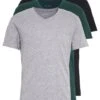 Pier One 3 Pack- T-Shirt Basic - Black, Grey, Green 1 Pier One 3 Pack- T-Shirt Basic - Black, Grey, Green -Pier One 52134d96565747c2b7ae7569c6f97bb0