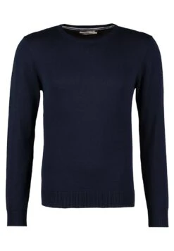 Pier One Basic Crewneck - Trui - Dark Blue -Pier One 559fd963f3bf4be6abe2b2155cf5f818