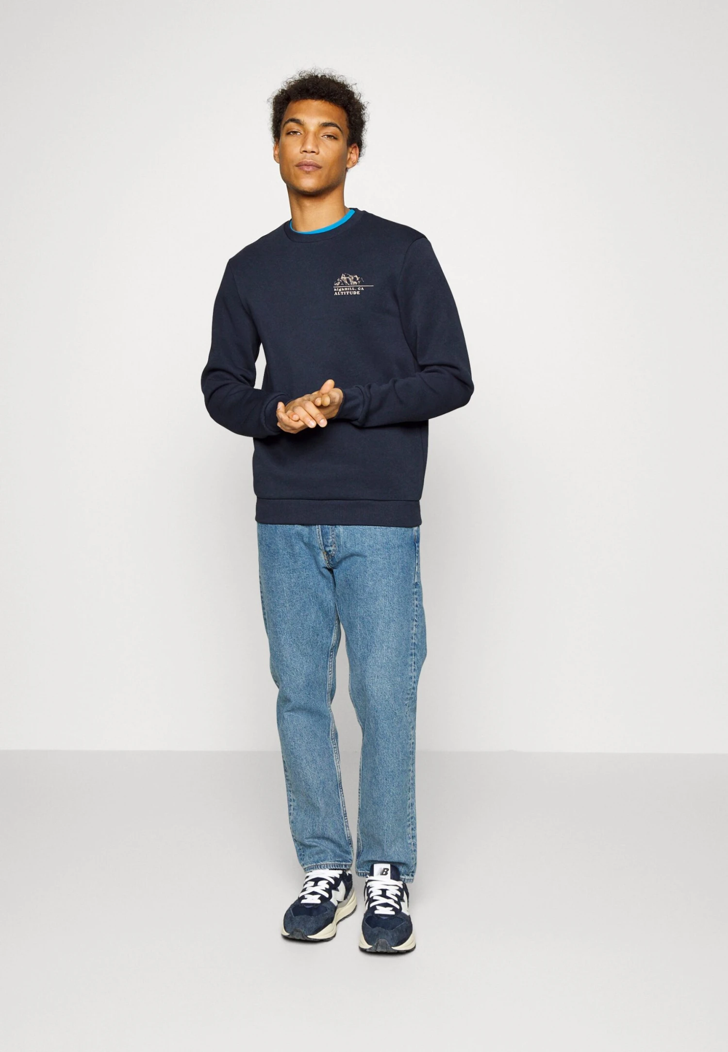 Pier One Sweater - Dark Blue 4 Pier One Sweater - Dark Blue - Afbeelding 2