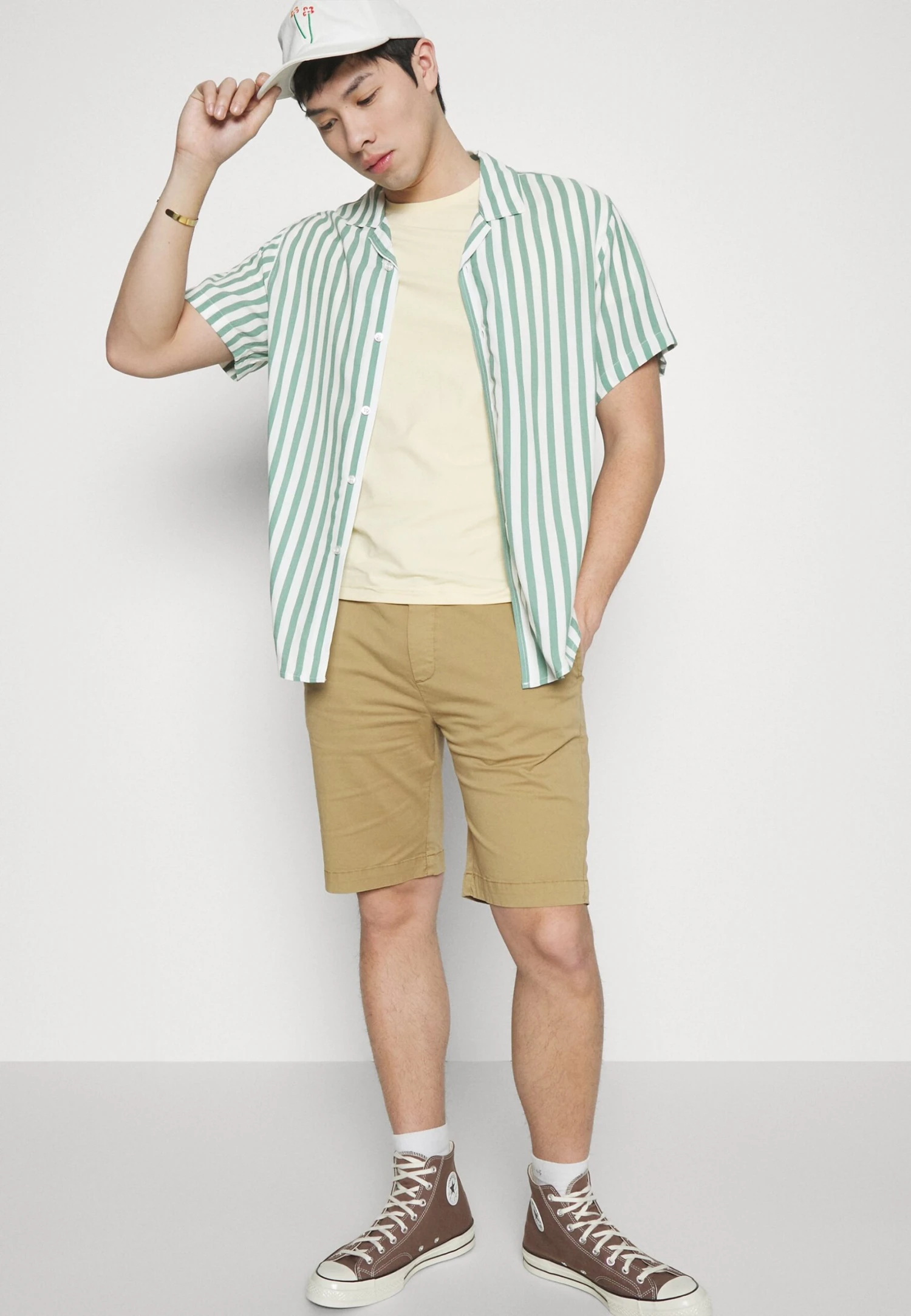 Pier One Overhemd - Mint/White 6 Pier One Overhemd - Mint/White - Afbeelding 4