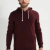 Pier One Hoodie - Bordeaux Melange
