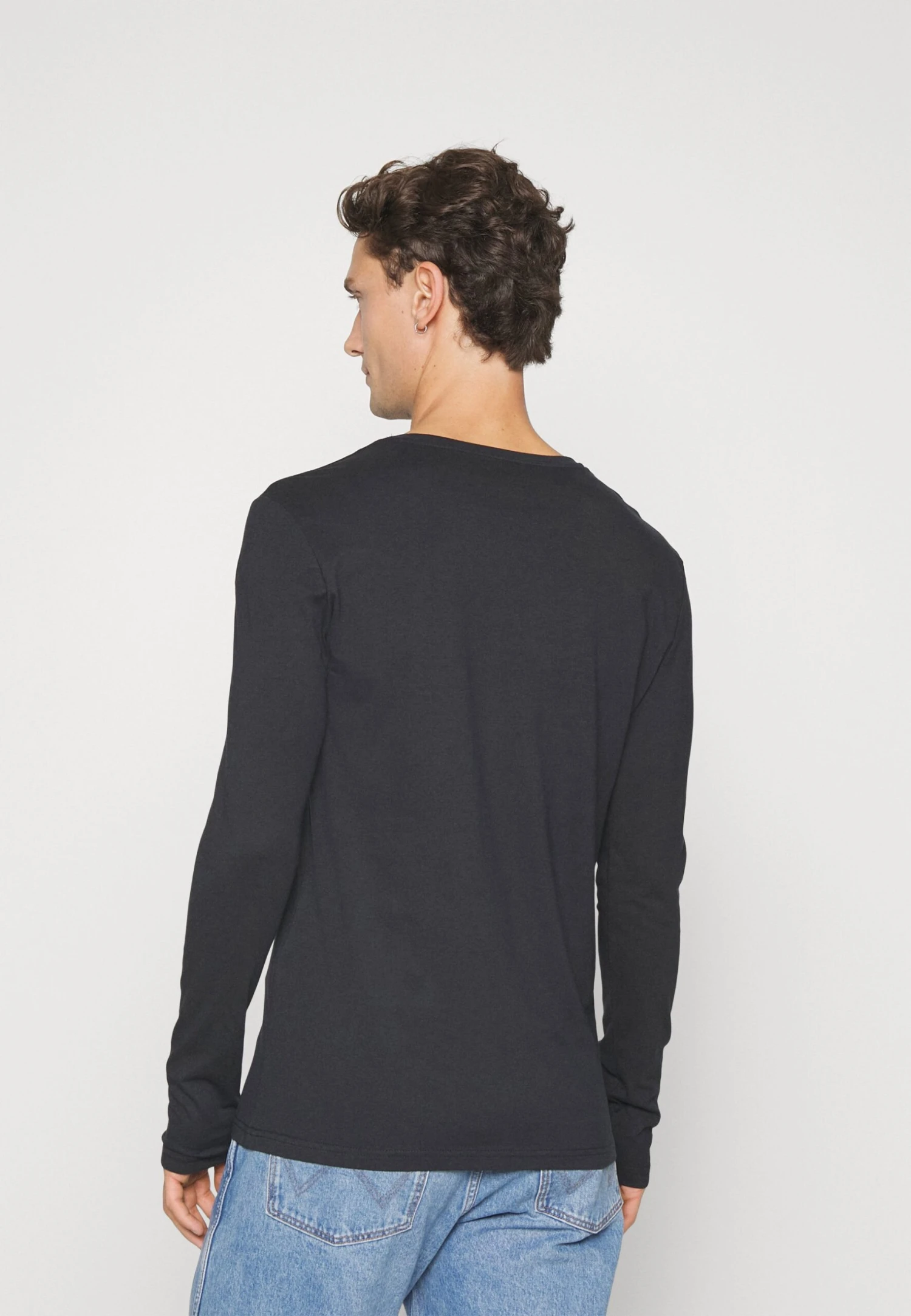 Pier One 2 Pack - Longsleeve - Bordeaux/Dark Blue 5 Pier One 2 Pack - Longsleeve - Bordeaux/Dark Blue - Afbeelding 3