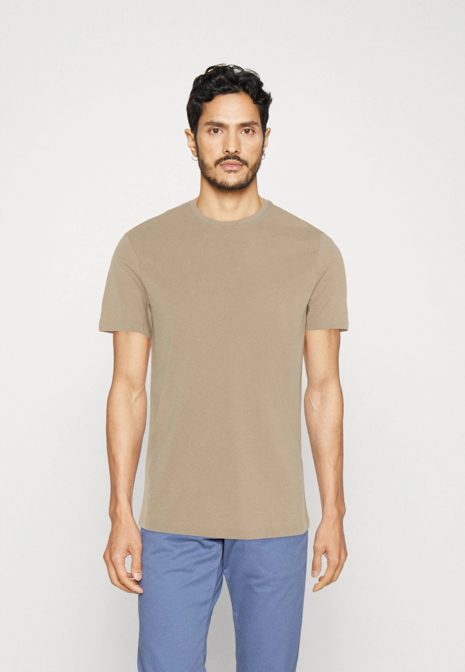 Pier One 5 Pack - T-Shirt Basic - White/Off-White/Lilac 9 Pier One 5 Pack - T-Shirt Basic - White/Off-White/Lilac - Afbeelding 7