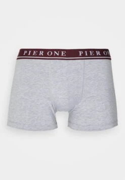Pier One 5 Pack - Onderbroeken - Bordeaux/Mottled Grey 10 Pier One 5 Pack - Onderbroeken - Bordeaux/Mottled Grey -Pier One 8798162d0ce745f0998190a914ff7dd6
