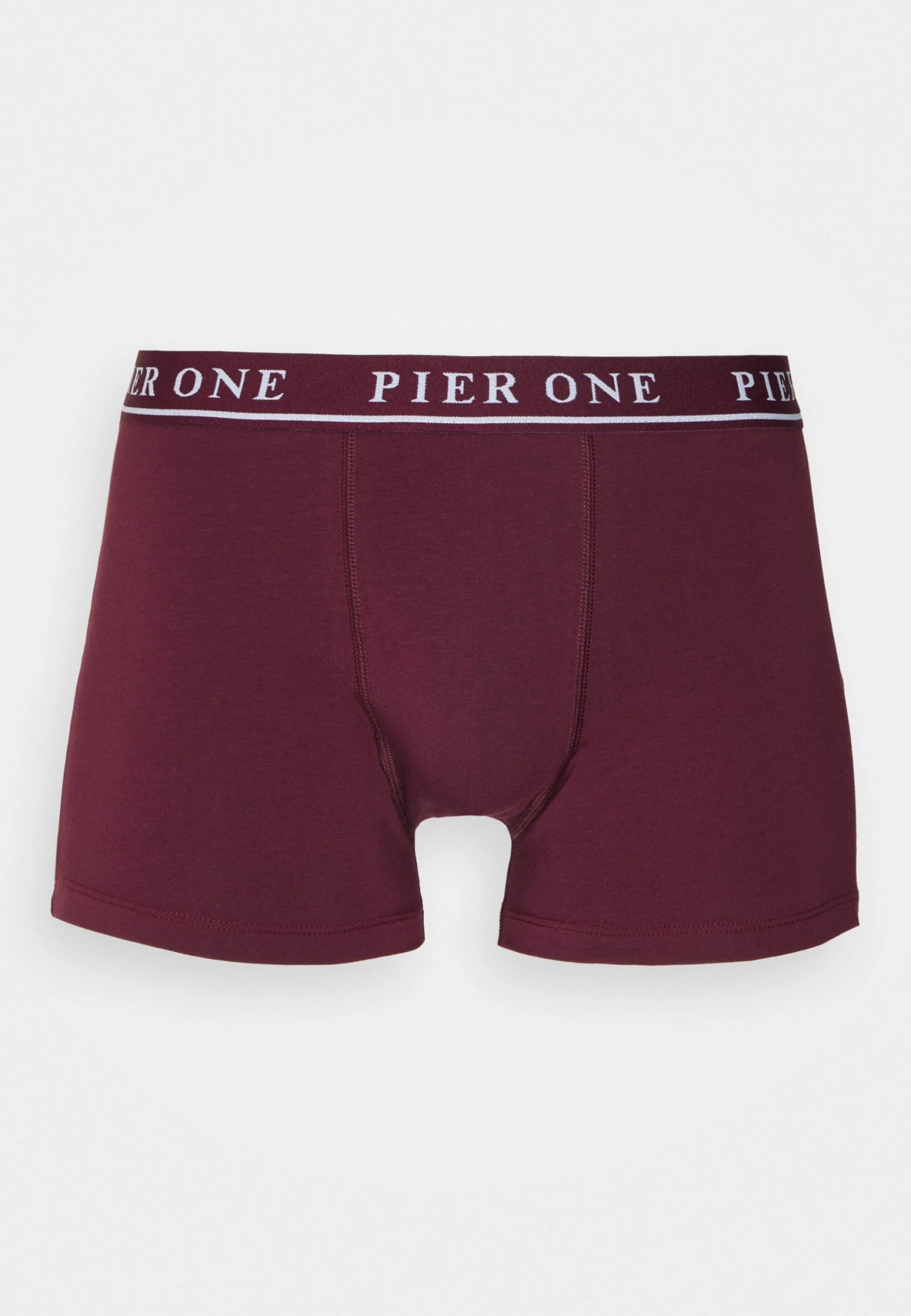 Pier One 5 Pack - Onderbroeken - Bordeaux/Mottled Grey 4 Pier One 5 Pack - Onderbroeken - Bordeaux/Mottled Grey - Afbeelding 2