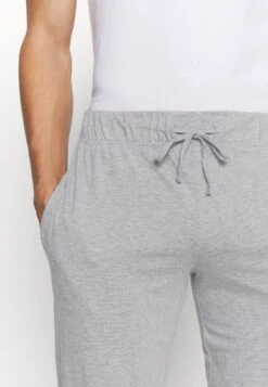 Pier One 2 Pack - Pyjamabroek - Mottled Dark Grey/Mottled Grey -Pier One 929d35d0429945df8587870b42149ffc