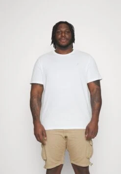 Pier One 5 Pack - T-Shirt Basic - White/Mottled Dark Grey/Bordeaux 11 Pier One 5 Pack - T-Shirt Basic - White/Mottled Dark Grey/Bordeaux -Pier One 99fb52e559444efb94d734fd053fd8ff