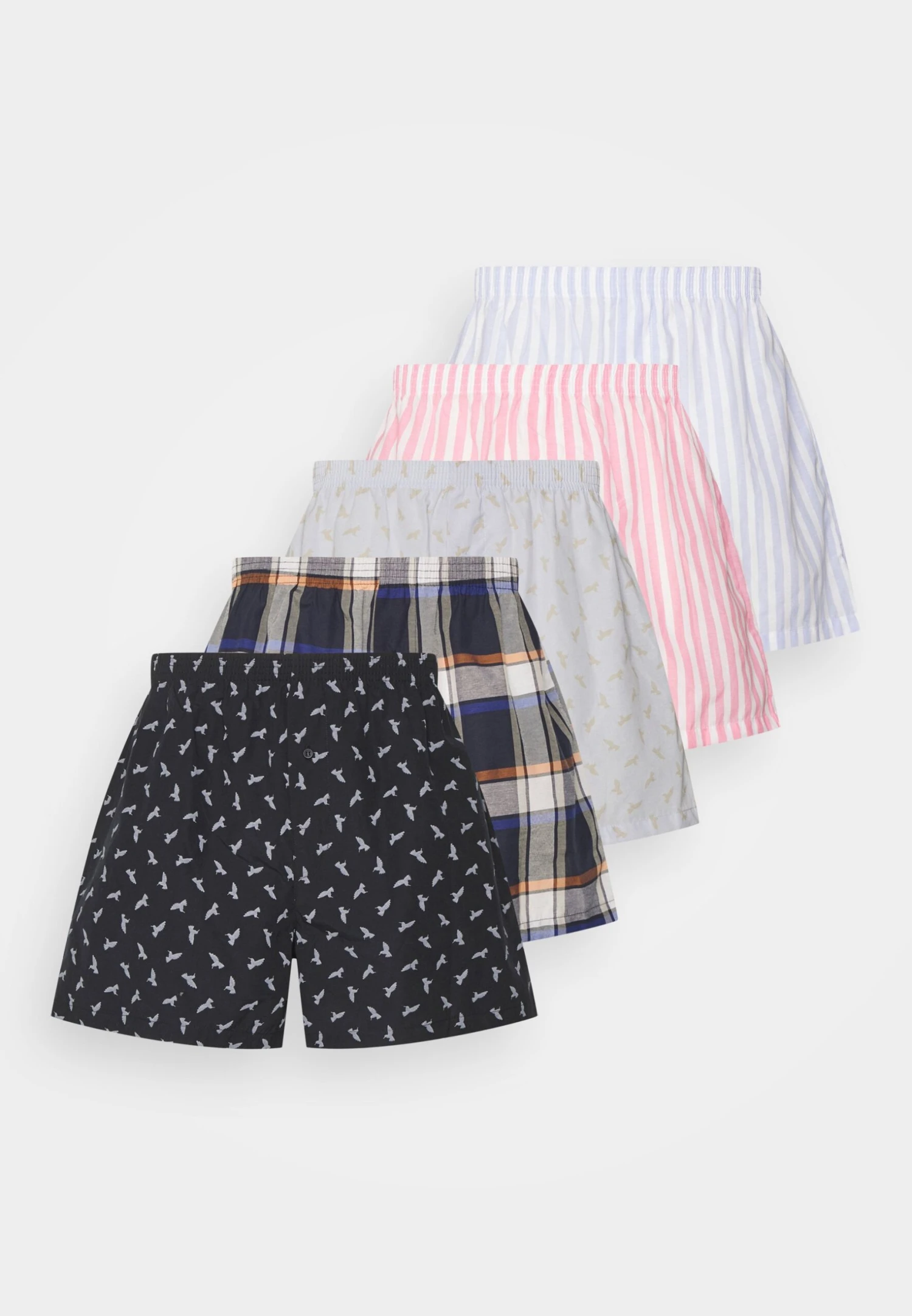 Pier One 5 Pack - Boxershort - Blue/Dark Blue/Pink - 7 Pier One 5 Pack - Boxershort - Blue/Dark Blue/Pink - - Afbeelding 5