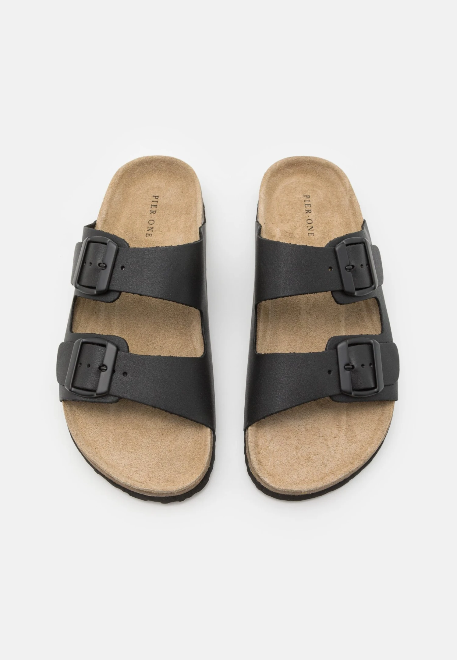 Pier One Leather Unisex - Muiltjes - Black 6 Pier One Leather Unisex - Muiltjes - Black - Afbeelding 4