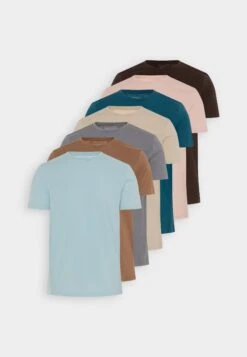 Pier One 7 Pack - T-Shirt Basic - Red/Silver/Royal Blue 23 Pier One 7 Pack - T-Shirt Basic - Red/Silver/Royal Blue -Pier One badf9edc15124d4d8662851953c5f4bc