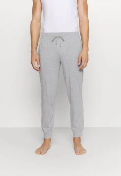 Pier One 2 Pack - Pyjamabroek - Mottled Dark Grey/Mottled Grey -Pier One c2aa17f619304b50a2fe7c2be2502986