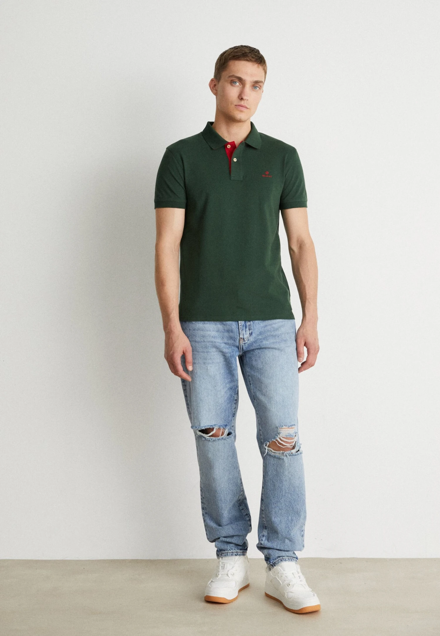 Pier One Relaxed Fit Jeans - Dark Blue Denim 4 Pier One Relaxed Fit Jeans - Dark Blue Denim - Afbeelding 2