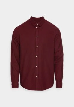 Pier One 2 Pack - Overhemd - Bordeaux/Black/White -Pier One d30e1e2e86a54cae8369e81877f12038