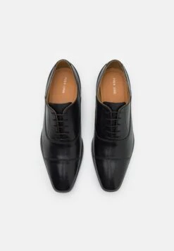 Pier One Leather- Veterschoenen - Black -Pier One e65f0c430cf0472d8a3d71decc7c0996