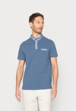Pier One Poloshirt - Dark Blue/Light Blue