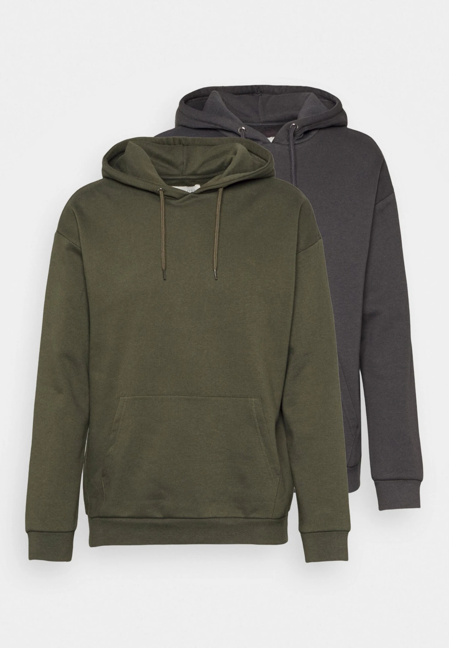 Pier One 2 Pack - Hoodie - Olive/Grey 8 Pier One 2 Pack - Hoodie - Olive/Grey - Afbeelding 6