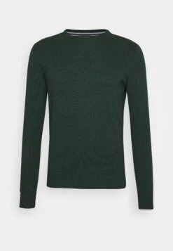 Pier One Basic Crewneck - Trui - Mottled Dark Green -Pier One ed0d07d298fc4765845341d2b8f1838a