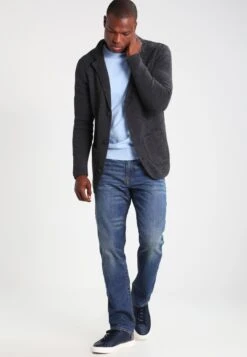 Pier One Vest - Mottled Dark Grey -Pier One f1673e73701e40d28ac2a1ee7f33bf6f