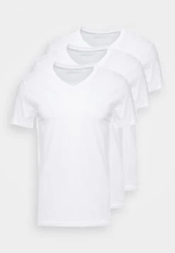 Pier One 3 Pack- T-Shirt Basic - White 12 Pier One 3 Pack- T-Shirt Basic - White -Pier One f303a530b2ca4ce1b1fd875519edd597