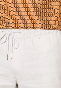 Pier One Linen Blend Drawcord Shorts- Shorts - Beige 15 Pier One Linen Blend Drawcord Shorts- Shorts - Beige -Pier One faf1e59edf384bd2bc1cf42708a1a79d