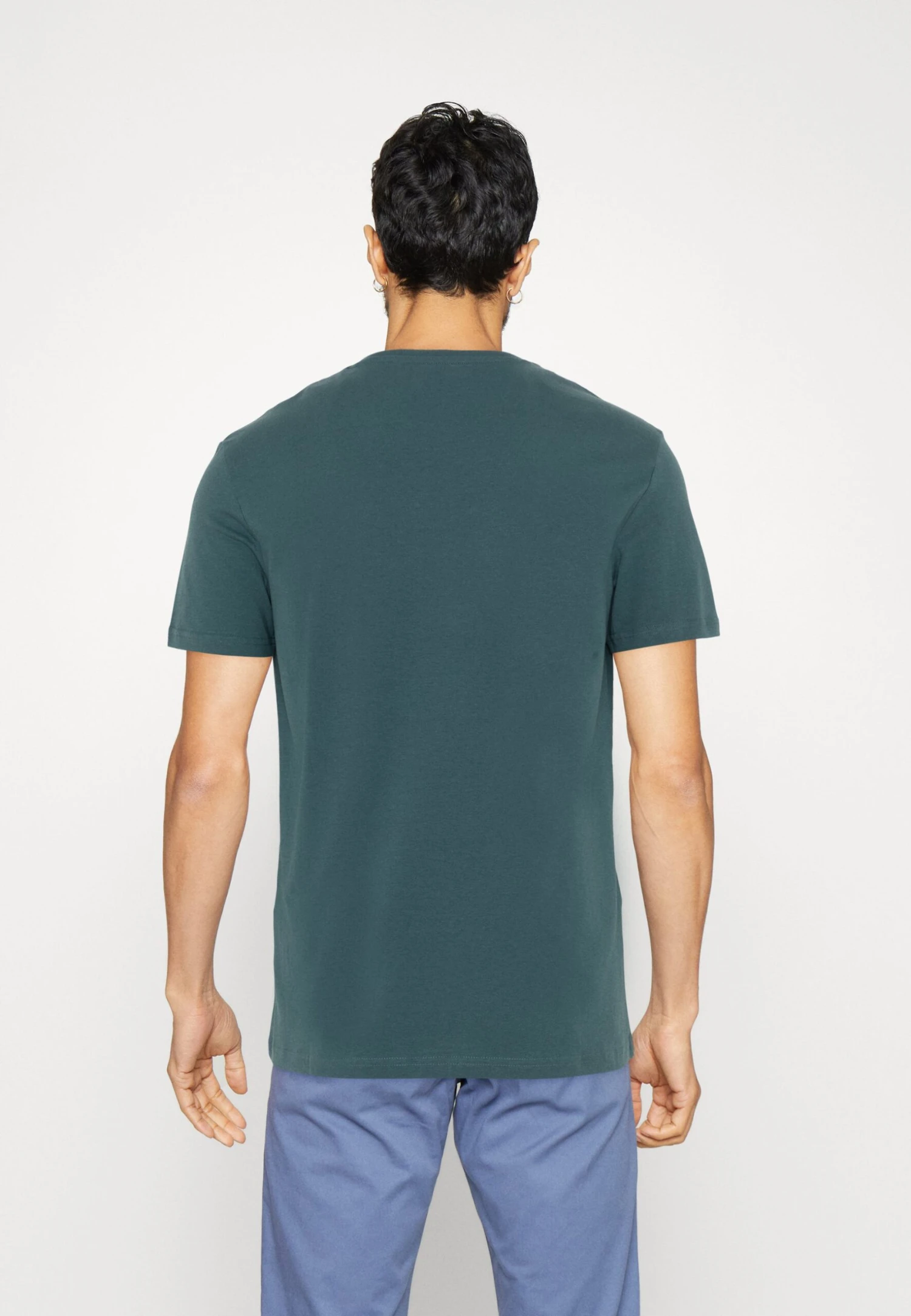 Pier One 5 Pack - T-Shirt Basic - White/Off-White/Lilac 5 Pier One 5 Pack - T-Shirt Basic - White/Off-White/Lilac - Afbeelding 3